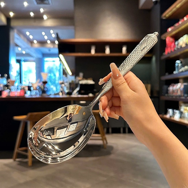 Thìa muỗng lớn CRESTA inox 316 - Ảnh 3