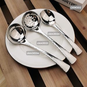 [T240] Muôi canh cán khắc Chockmen